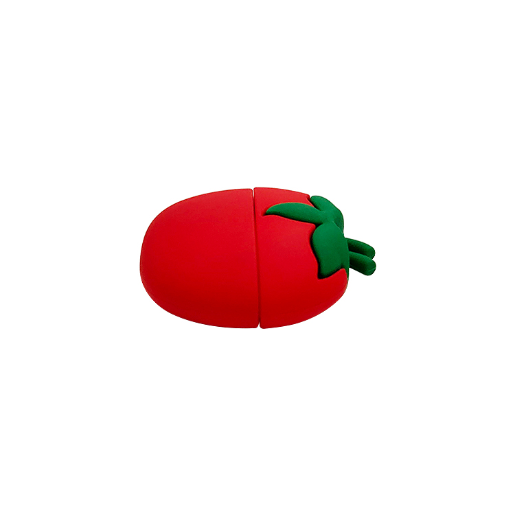 Special Vegetable series Tomato shaped PVC usb jump drive LWU899